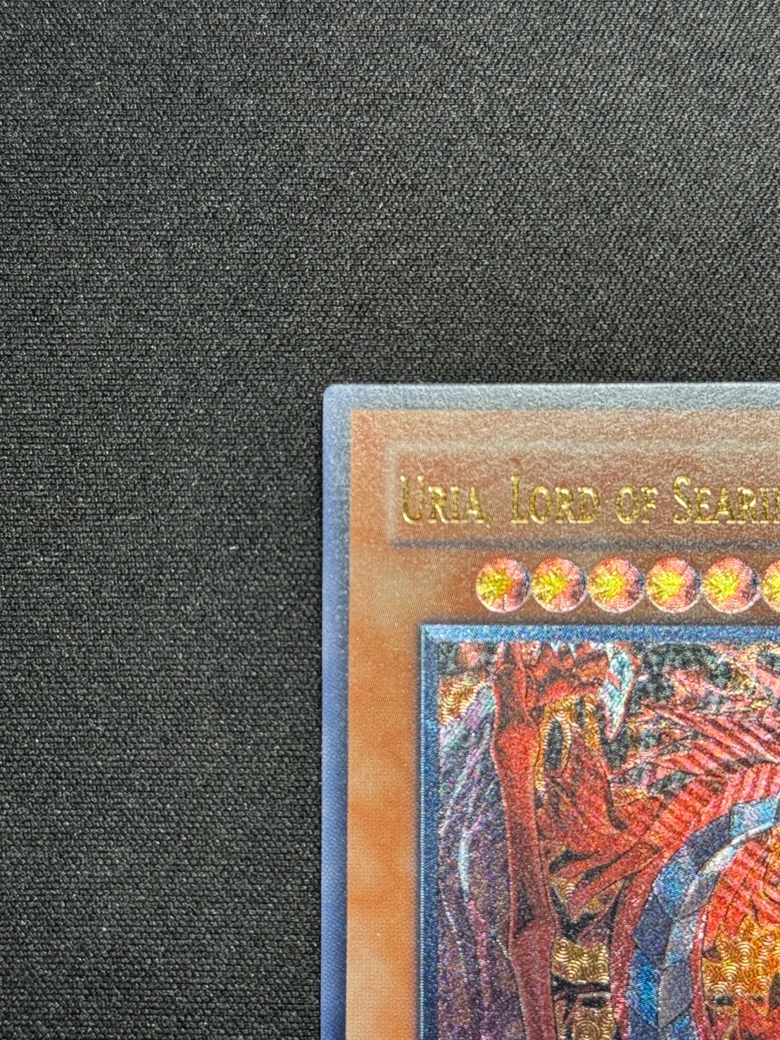 1st】【旧アジア】【レリーフ】URIA, LORD OF SEARING FLAMES【状態A-】