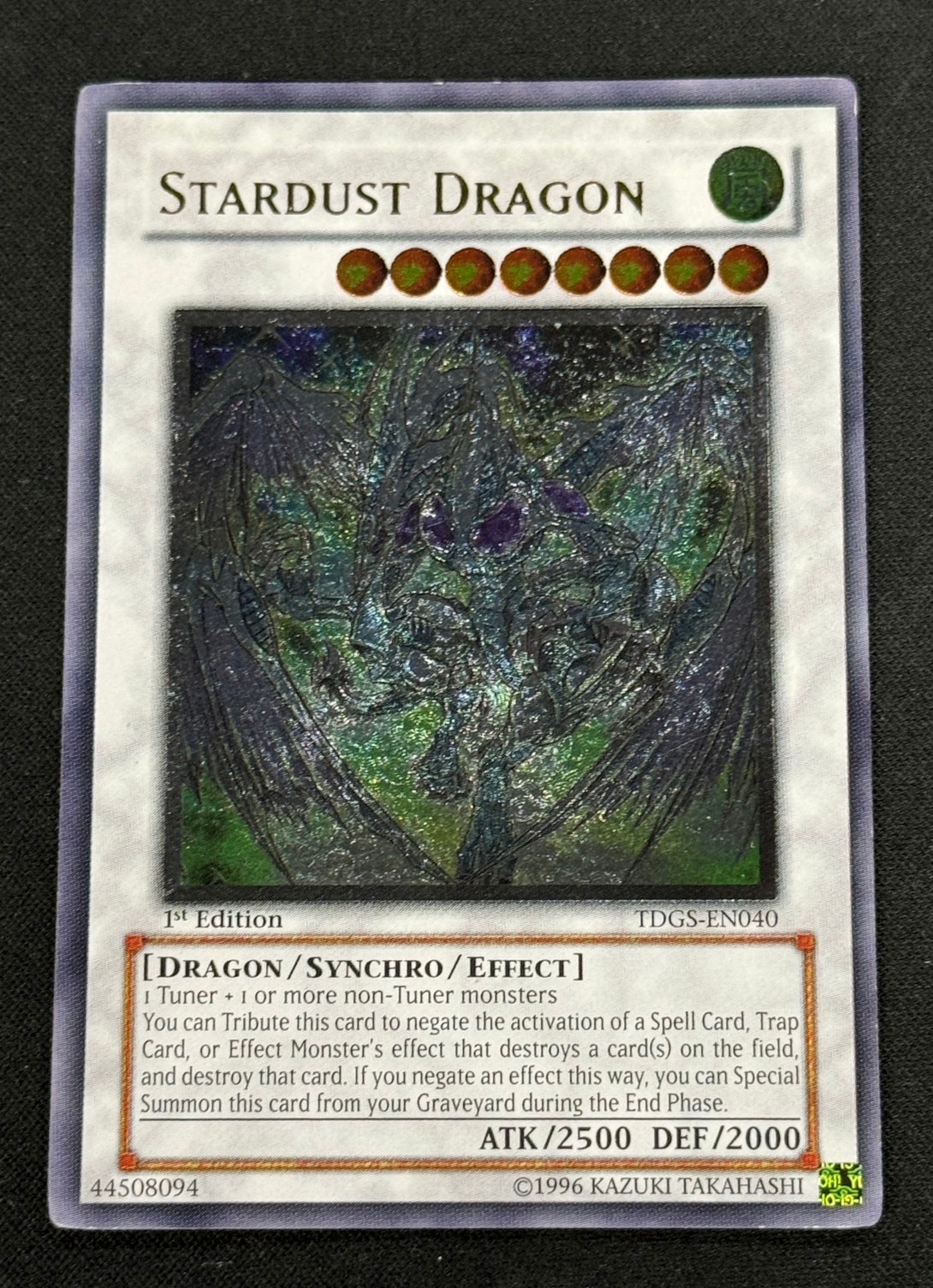 ランクB 10枚 スターダスト・ドラゴン ウルトラレア TDGS-JP040 状態C