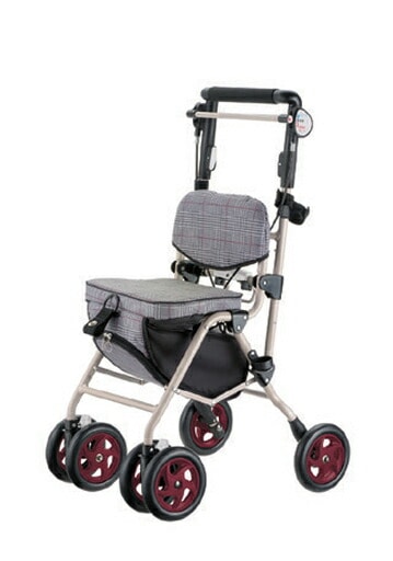 美品 Richell リッチェル アルキュート CP シルバーカー ブルー アルキュート CP-G フラワー シルバーカー ｜ シルバーカー