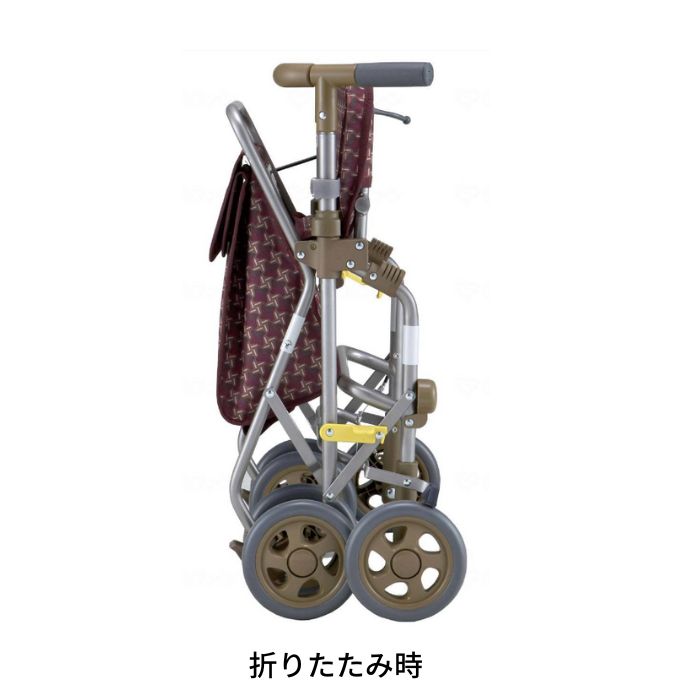 【未使用】島製作所 シルバーカー フォルテライト 補助車 歩行補助 歩行器 Amazon | 島製作所 フォルテライト(格子NB) 最大使用者体重