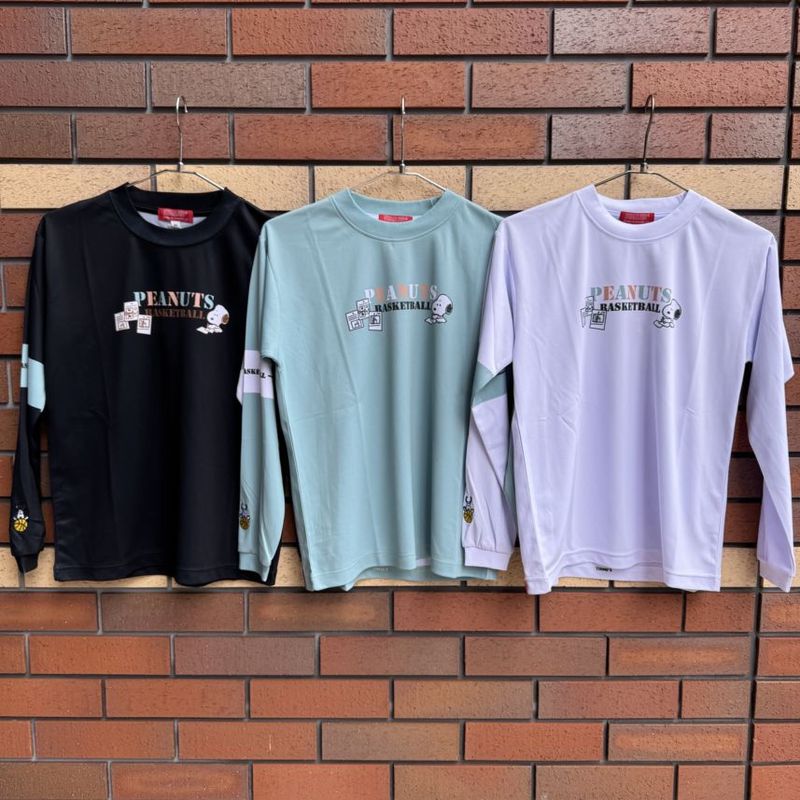 25FW/PEANUTS/昇華スリムロングTシャツ/PNU-6728