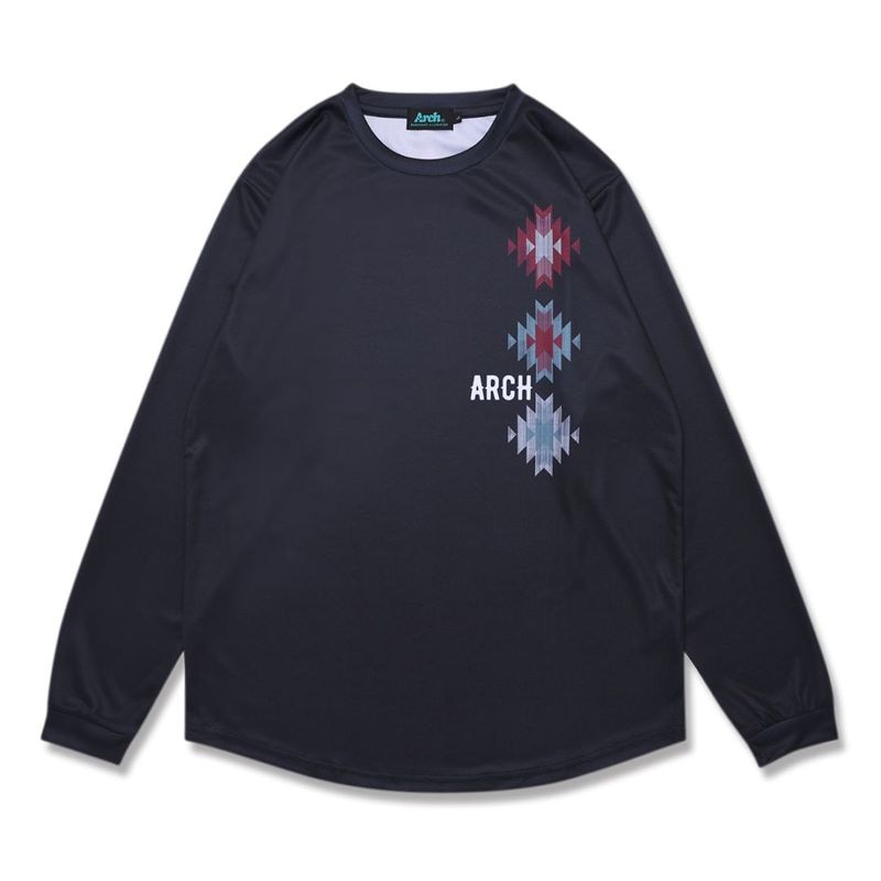 25AU Arch native pattern L/S tee [DRY]