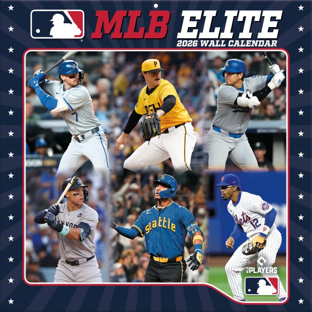 送料無料！（本州のみ）<br>輸入版 / 2026年版<br>MLBエリート（大谷翔平掲載） 公式カレンダー