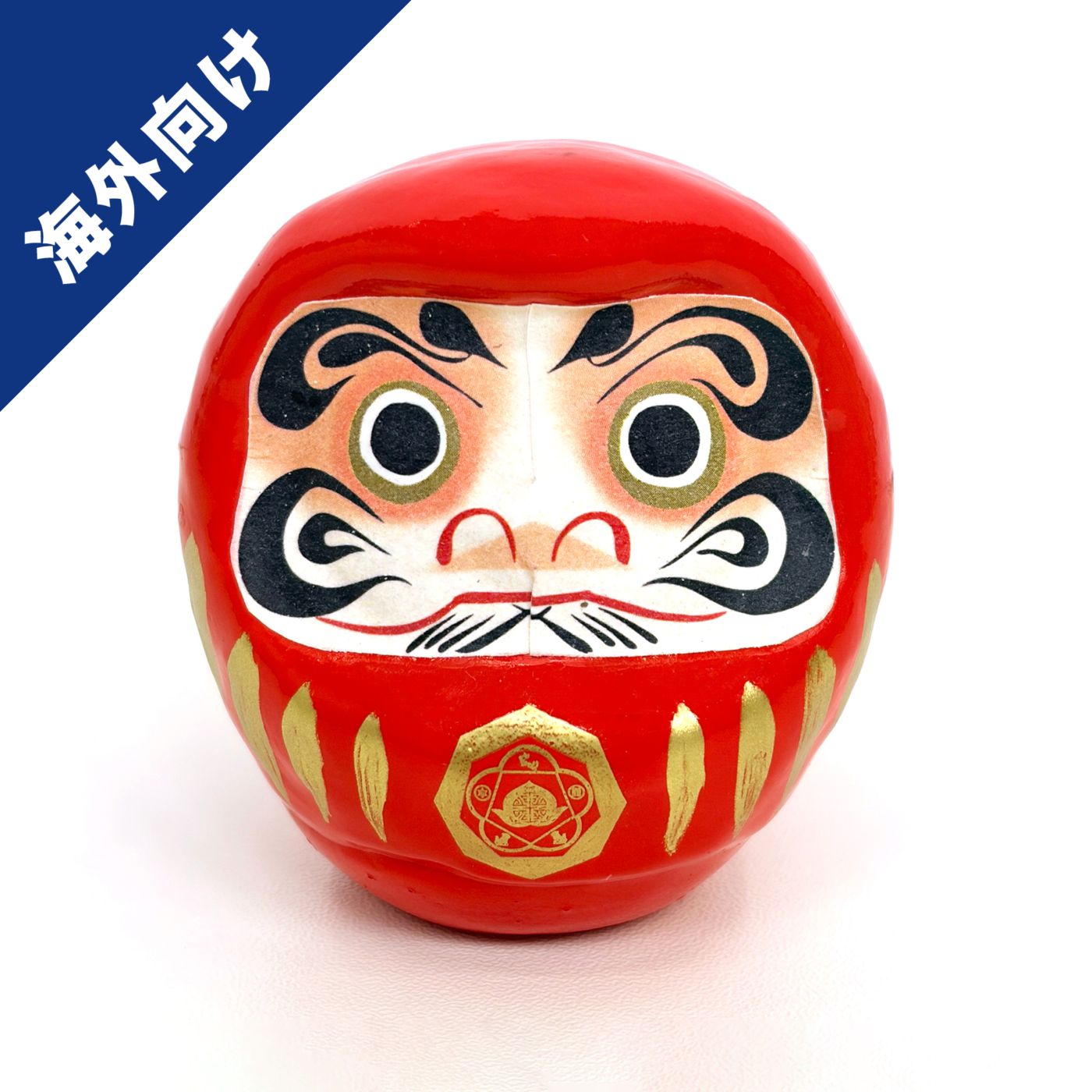 【海外向け】KT-10021-E<br>万願だるま（H6cm）