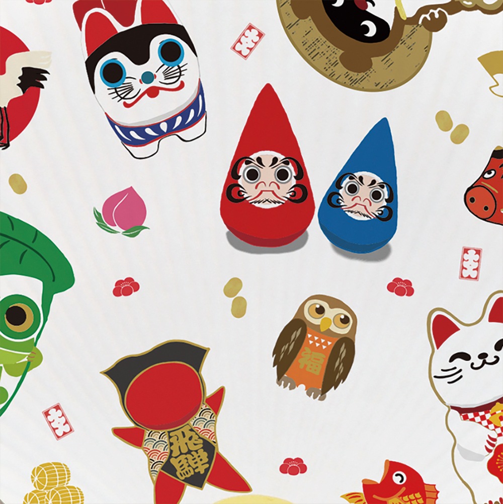 Kt 301 3 幸 しあわせ うちわ 縁起物 全て Tdオンラインショップ カレンダー通販