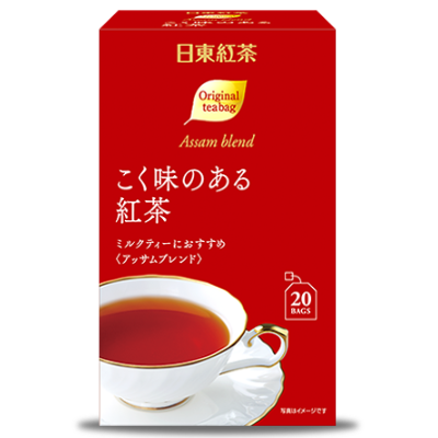 日東紅茶 こく味のある紅茶 ティーバッグ 20袋入り