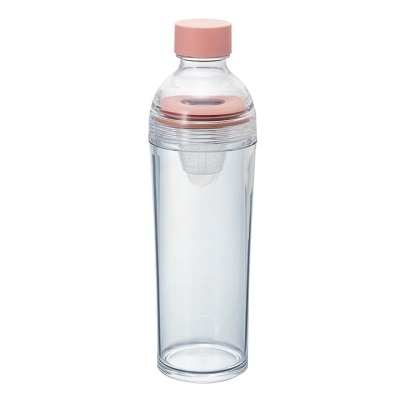 HARIO フィルターインボトル・ポータブル 400ml スモーキーピンク 日東