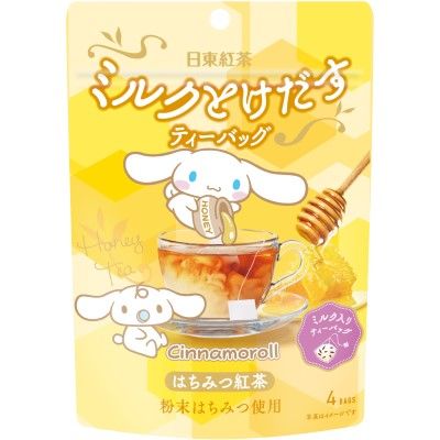 シナモロール 特別コラボパッケージ】ミルクとけだすティーバッグ