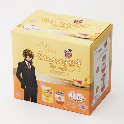 受注予約》ミルクとけだすティーバッグ はちみつ紅茶 刀剣乱舞コラボ