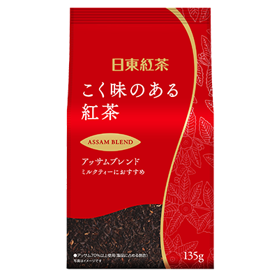 日東紅茶 こく味のある紅茶 リーフ 135g