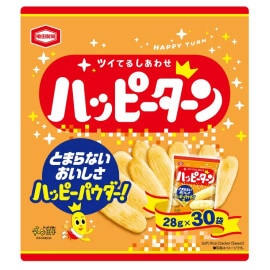 【コストコ再販】ハッピーターン BOX 28g x 30袋