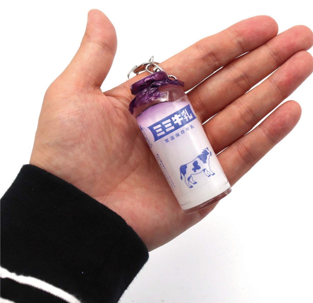 みみちゃん堂 牛乳瓶キーホルダーならaruBuy（あるバイ）