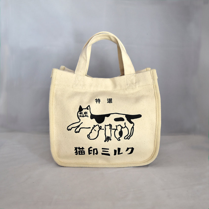 ま*し様 手作り♡とろけるチョコレート♡着ぐるみ猫トートバッグ！ポーチ付！ジョリ 猫印ミルク おでかけトートならaruBuy（あるバイ。）