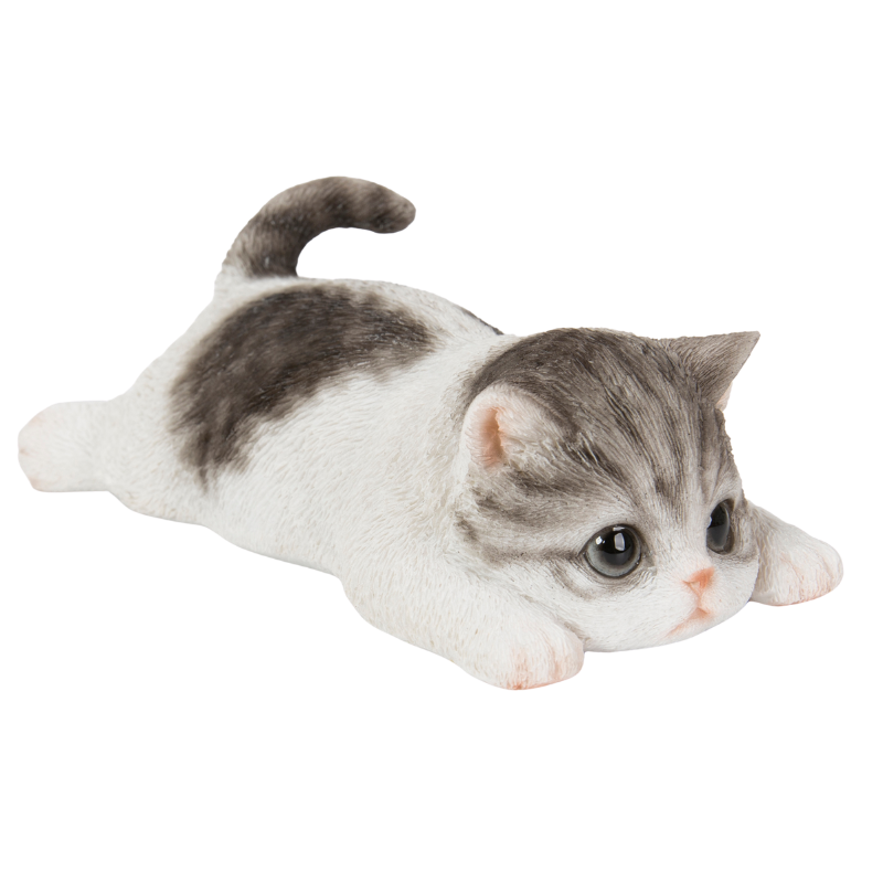 うつぶせサバトラ白猫 マグネットならaruBuy（あるばい）