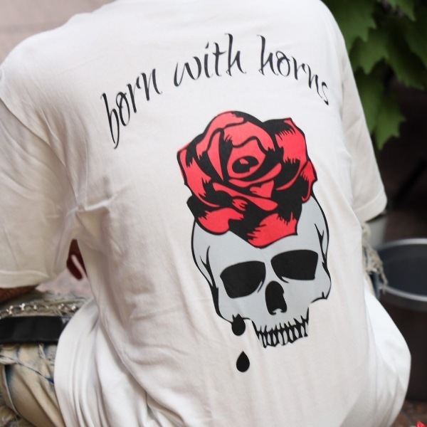 HEAVEN skull��rose�ʥɥ����鯡ˡ�T����ġ��ۥ磻��