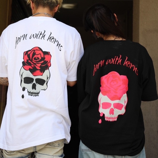 HEAVEN skull��rose�ʥɥ����鯡ˡ�T����ġ��ۥ磻��