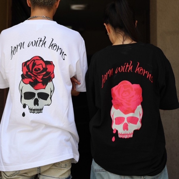 HEAVEN skull��rose�ʥɥ����鯡ˡ�T����ġ��ۥ磻��