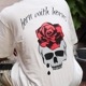 HEAVEN skull��rose�ʥɥ����鯡ˡ�T����ġ��ۥ磻��