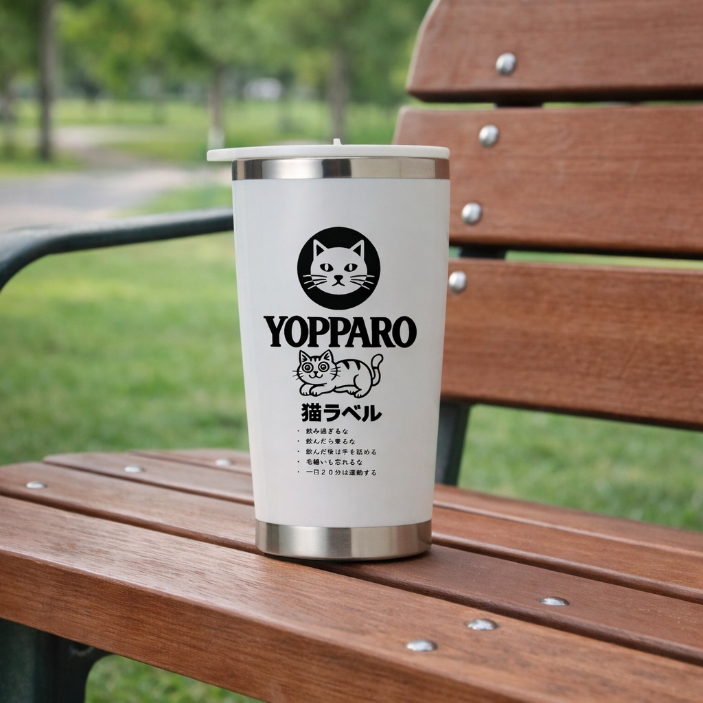 猫ラベル（YOPPARO）のステンレスタンブラーならaruBuy（あるばい）