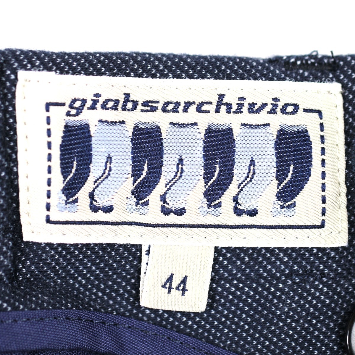 giabsarchivio MASACCIO デニムジャージー ネイビー / 24SS / 国内
