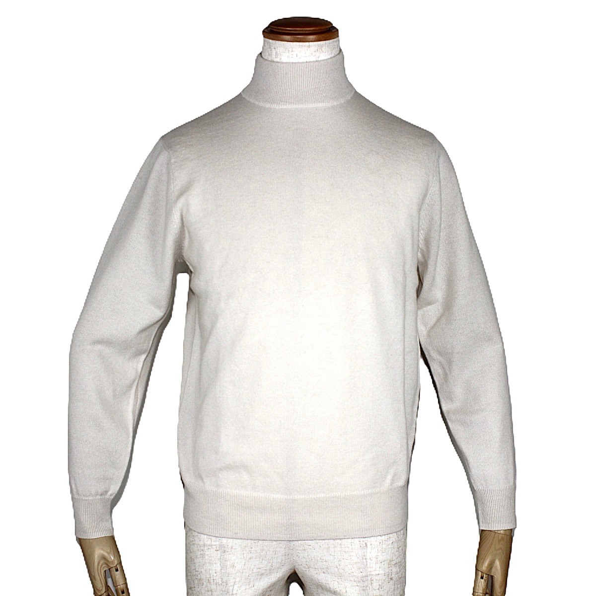 HiiirroMalo/カシミヤ100%/長袖ロールネックニットセーター HiiirroMalo/カシミヤ100%/長袖ロールネックニットセーター 未使用