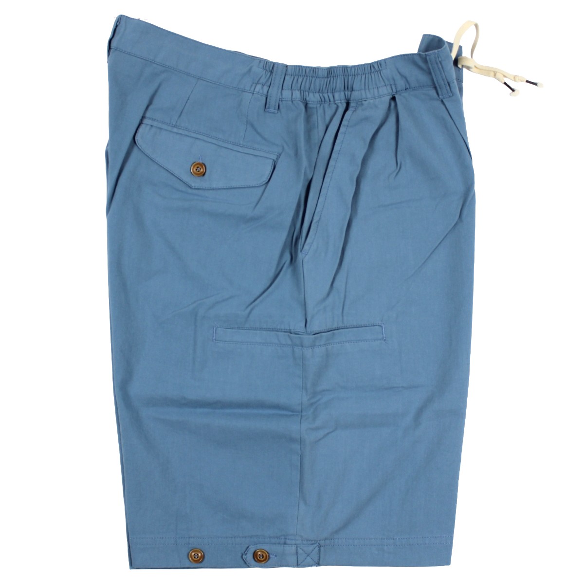 Frame switchwear SIDE GORE SHORT PANTS オリーブ / サックスブルー 