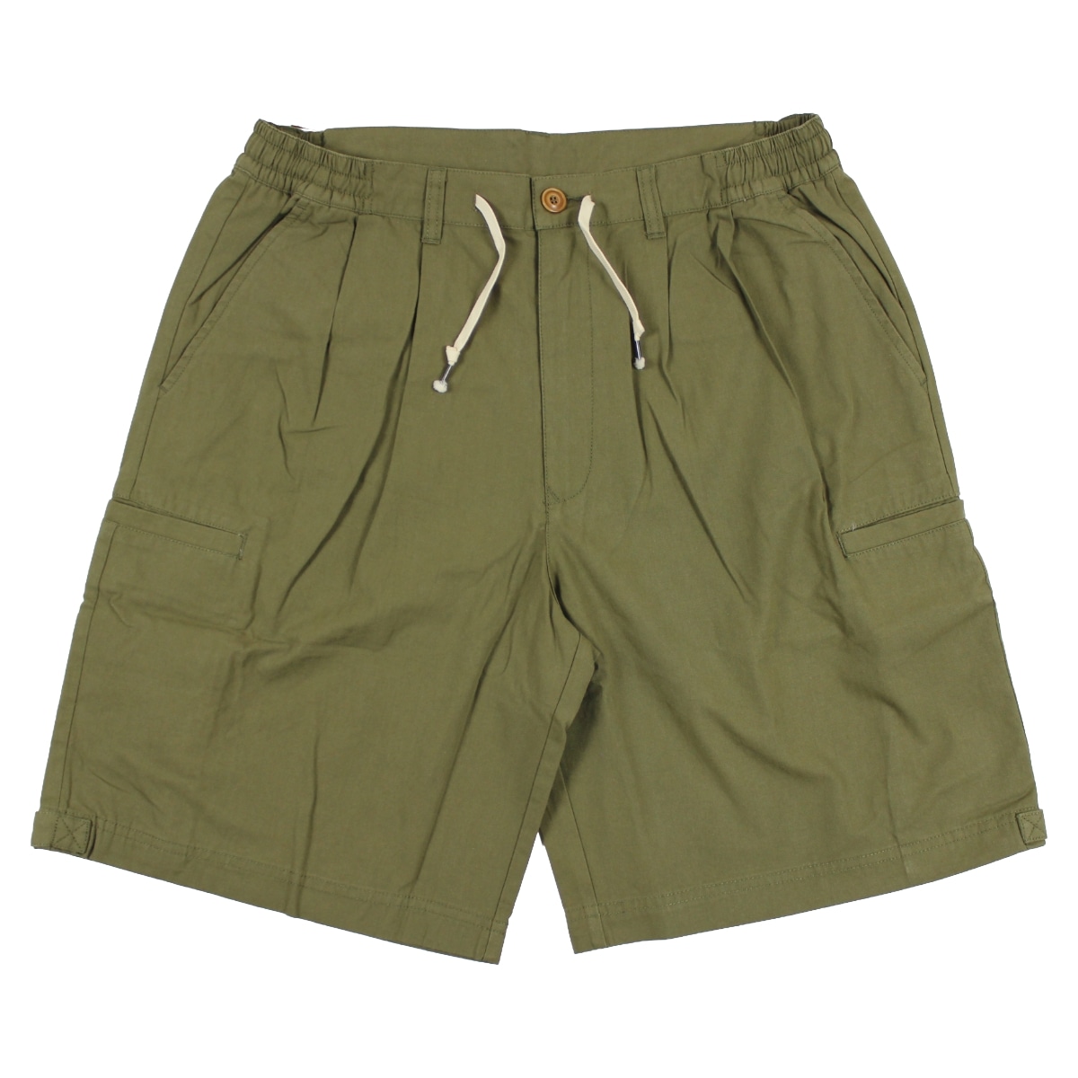 Frame switchwear SIDE GORE SHORT PANTS オリーブ / サックスブルー