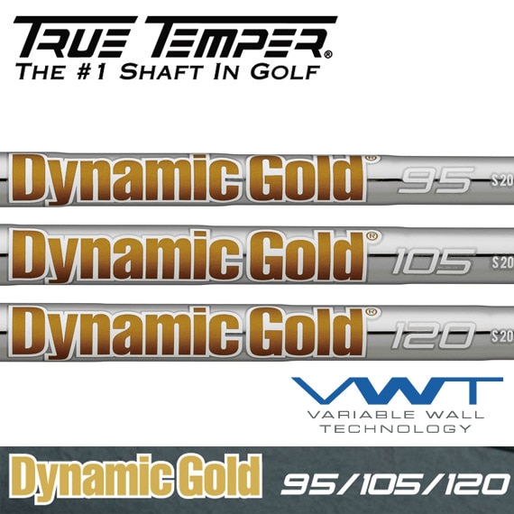 トゥルーテンパー　ダイナミックゴールド105 X100　5番～PW用　6本 Truetemper(トゥルーテンパー) シャフト Dynamic Gold