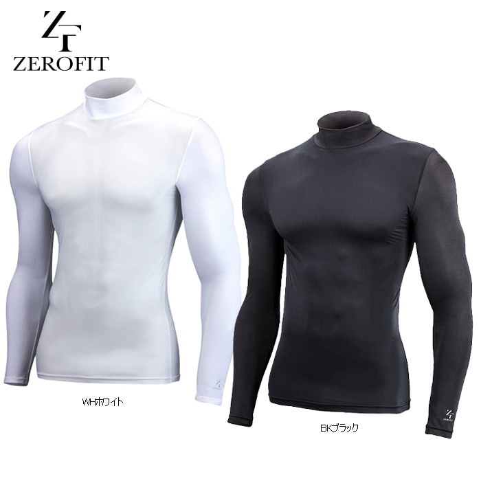 ZERO FIT COLD SKIN ゼロフィット コールドスキン ロングスリーブ モックネック