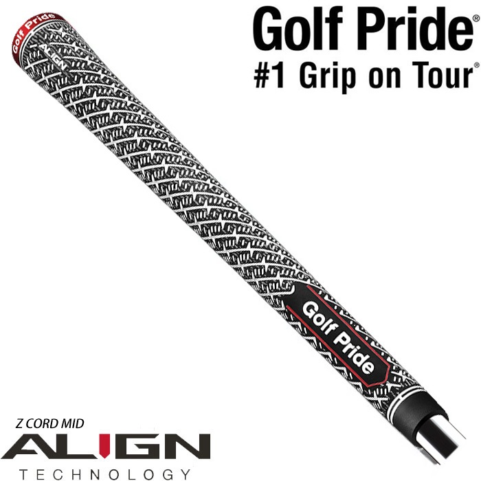 Golf Pride Z-CORD ALIGN ミッドサイズ 10本 ゴルフプライド Zコード アライン ミッド GOLF PRIDE Z CORD