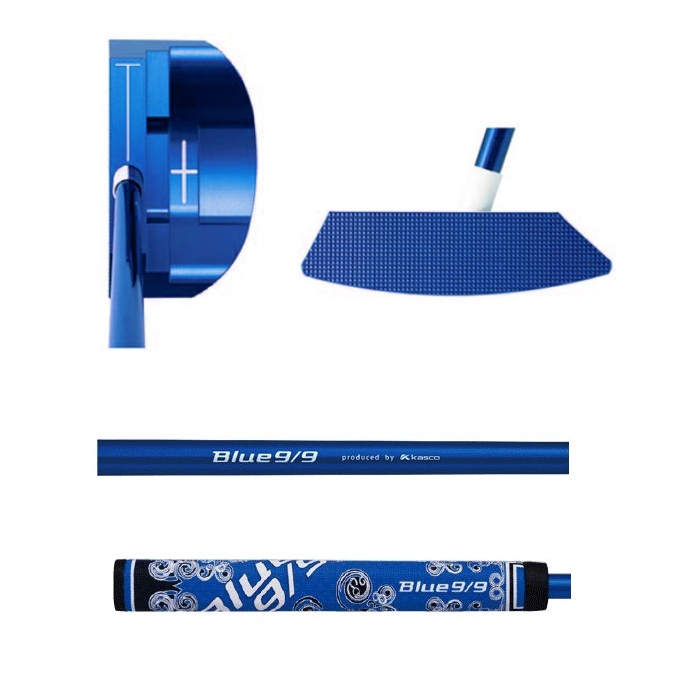 数量限定】Kasco BM-005 キャスコ Blue9/9 マレットタイプ パター 