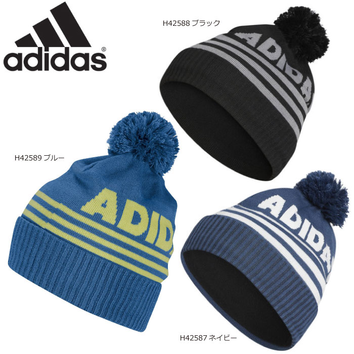 adidas KOD98 アディダスゴルフ COLD.RDY ロゴ ビーニー ニット