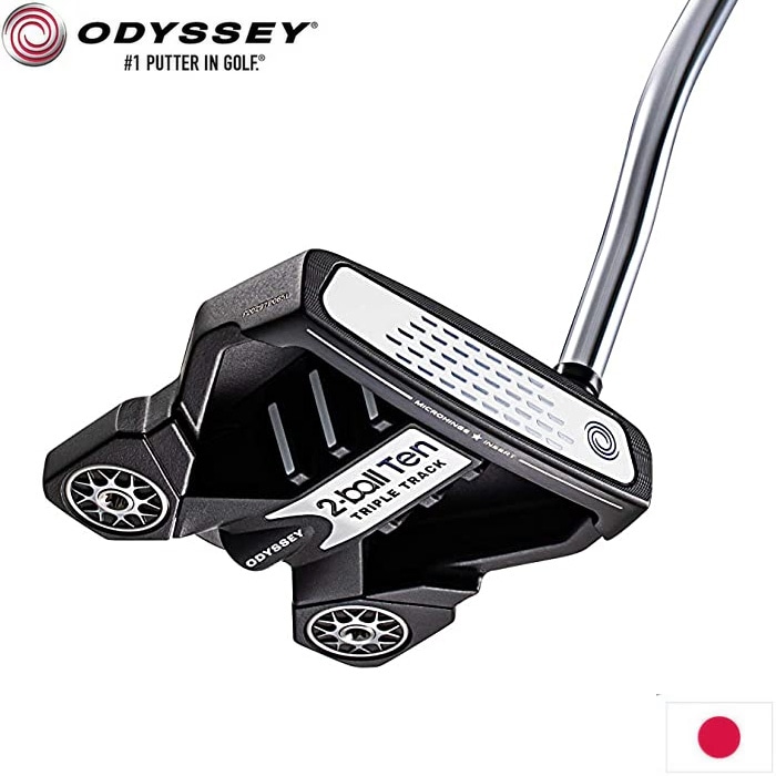 左用】オデッセイ 2-BALL TEN TRIPLE TRACKパター ダブルベント