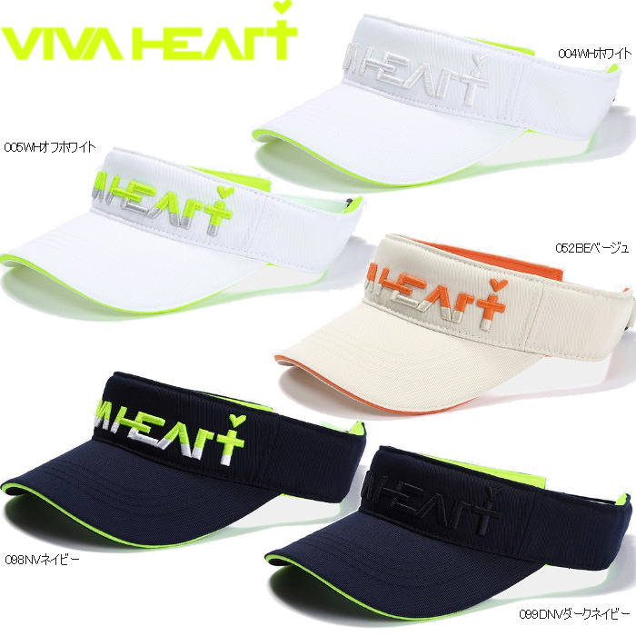 VIVA HEART 013-56230 ビバハート メンズベーシックバイザー