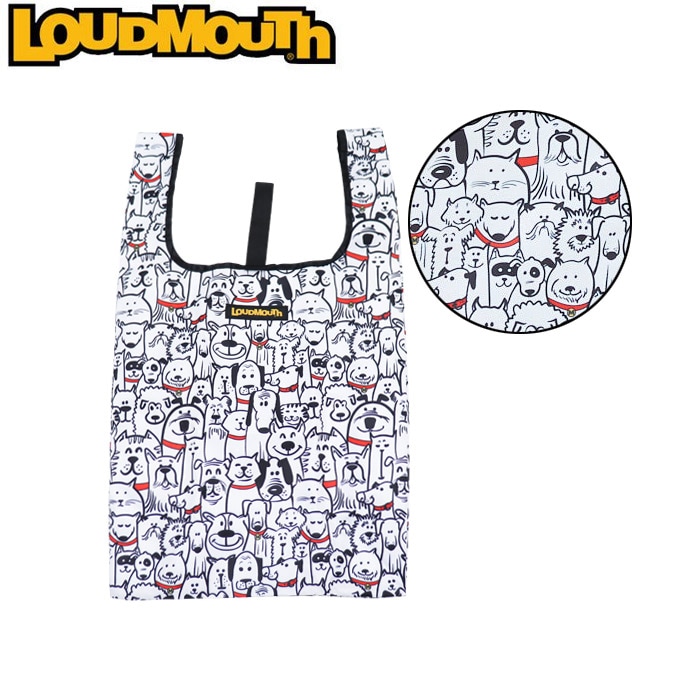 ラウドマウス LM-MC0003-278 マルチケース エコバッグ マッツレッドカラーズ MuttsRedColors