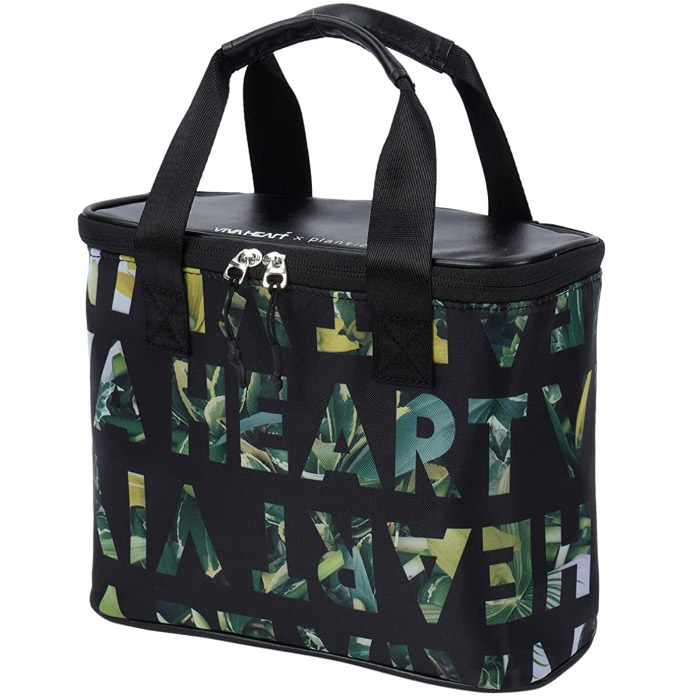 VIVA HEART 013-86460 plantica ロゴプリントクーラーバッグ ビバハート VIVA HEART 013-86460 plantica ロゴプリントクーラーバッグ