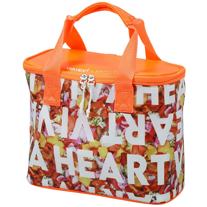 VIVA HEART 013-86460 plantica ロゴプリントクーラーバッグ