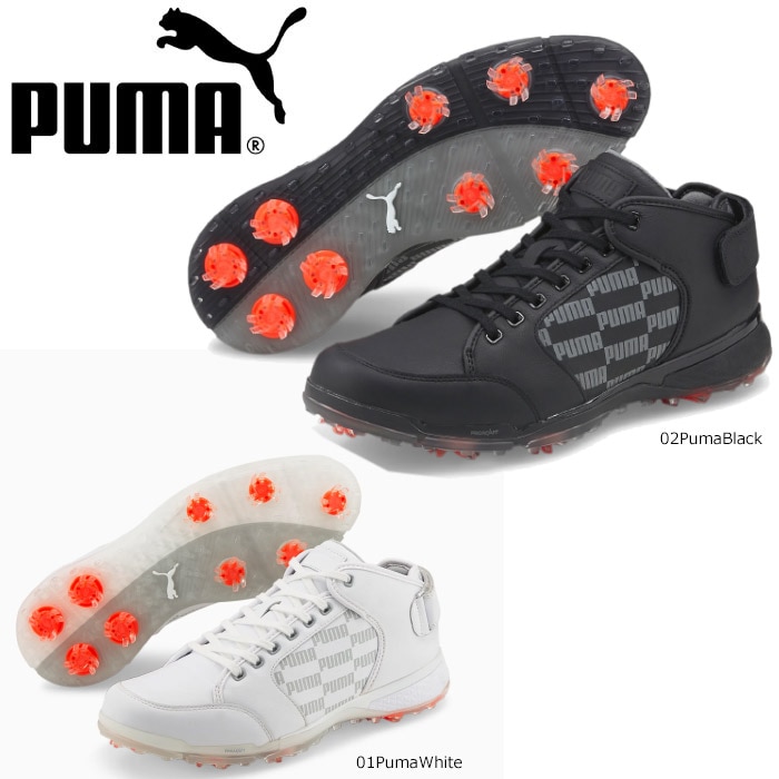 PUMA 376498 プーマ ゴルフ ゴルフ プロアダプト デルタ ミッド スパイク シューズ 日本仕様 PUMA GOLF