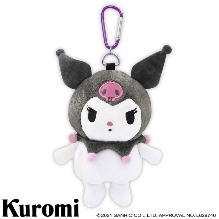 クロミ Kuromi ボール ポーチ KUBP001 サンリオ キャラクター