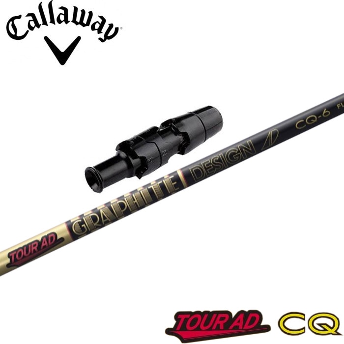 Callaway Golf - 【キャロウェイスリーブ付き】TOUR AD CQ (ツアーAD CQ) 5Ｓ キャロウェイ用スリーブ付シャフト グラファイトデザイン TOUR