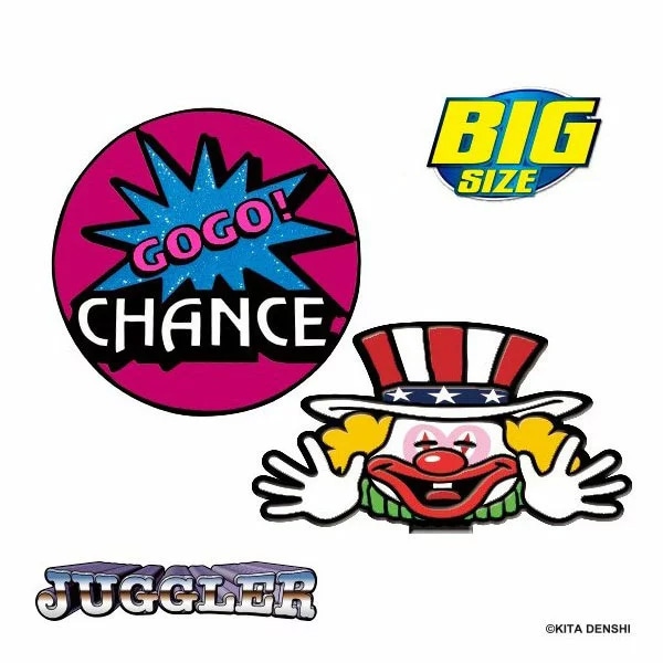 ジャグラー ゴルフマーカー BIGサイズ GJM001 Lynx リンクス