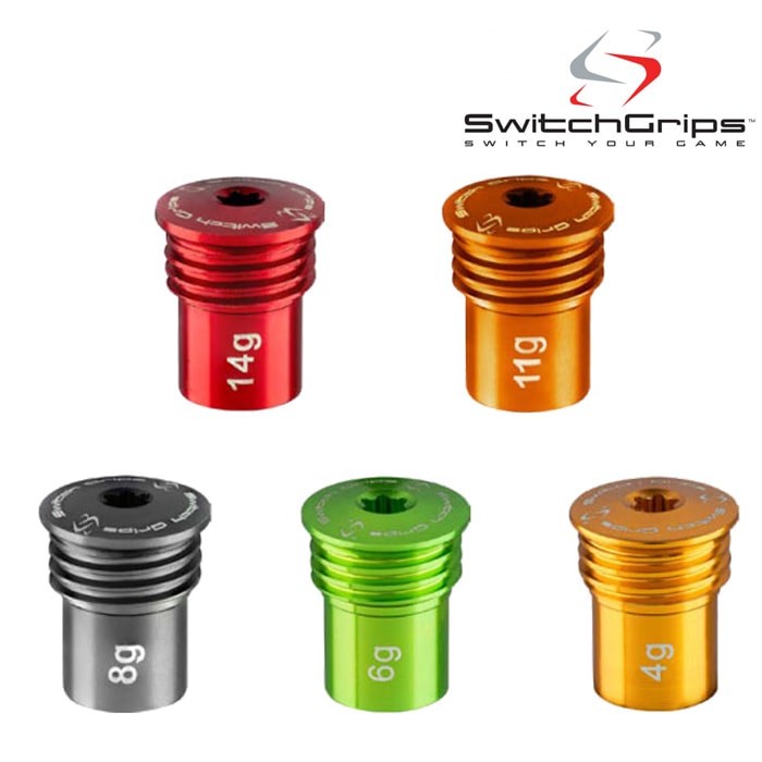 スウィッチグリップス用ウェイト 4-14g SwitchGrips カウンターバランスが自在に