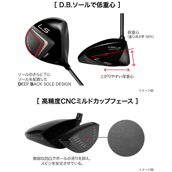 PRGR HGW LSシリーズ LS ドライバー プロギア Speeder Evolution