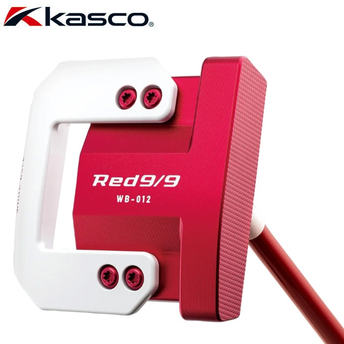 Kasco WB-012 キャスコ Red9/9 White Back ワイドボックスタイプ パター