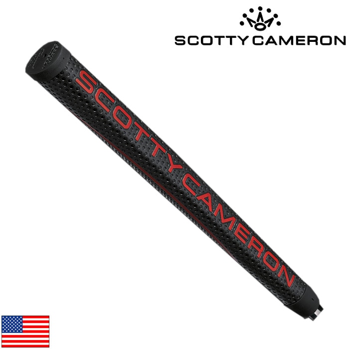 SCOTTYCAMERON 101454 BLACK RED GOLD MEDIUM （US） スコッティキャメロン ブラックレッドゴールド マタドール ミディアム パターグリップ（US）
