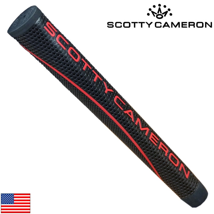 SCOTTYCAMERON BLACK RED GOLD MATADOR OVERSIZE（US）スコッティキャメロン ブラックレッドゴールド マタドール オーバーサイズ パターグリップ（US）