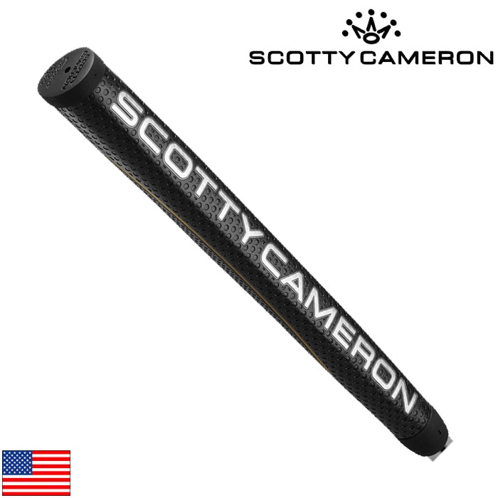 SCOTTYCAMERON BLACK/SILVER MATADOR SMALL（US）スコッティキャメロン ブラック/シルバー マタドール スモール パターグリップ