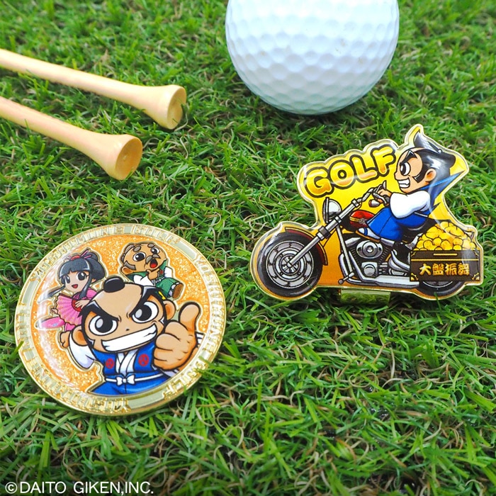 Kaeru Caffe リンクスマーカー リンクスゴルフマーカー黒 傷あり Kaeru