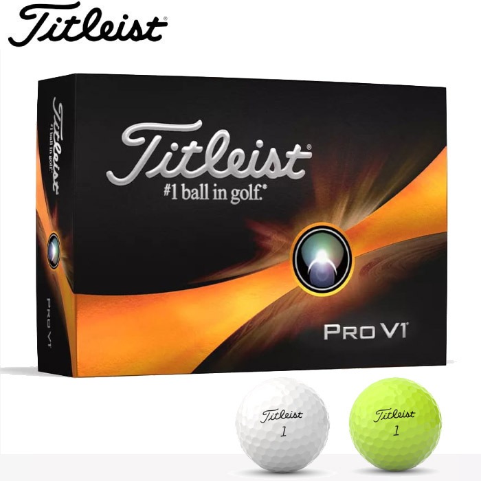 日本正規品 タイトリスト Pro V1 2023年ダブルナンバー 1ダース 楽天市場】【23年モデル】タイトリスト プロV1/ プロV1X ボール