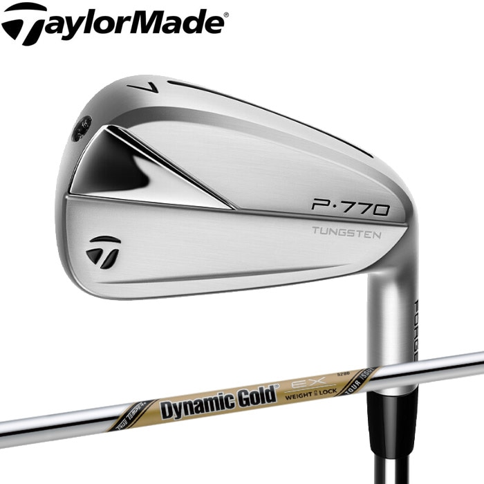 テーラーメイド NEW P770 アイアン 4-PWセット DG EX Tour Issue装着モデル 日本仕様 Taylormade P770 2023